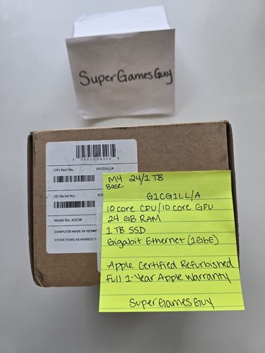 Sealed apple mac mini 2024 - sealed,