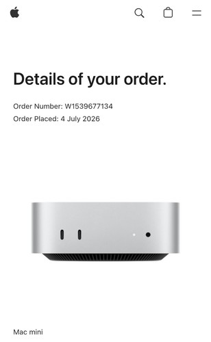 Apple mac mini - 2024, m4